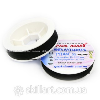 Нитки для бисера Tytan 30 Spark Beads (40м), 2799
